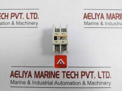 Auxiliary Contact Block 50Hz 10A Fuji Electric Sz-a11 - Lot Of 2X