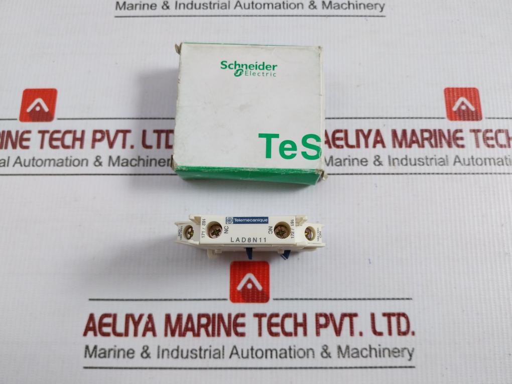 Auxiliary Contact Block 690V 10A Part No Lad8N11 Telemecanique