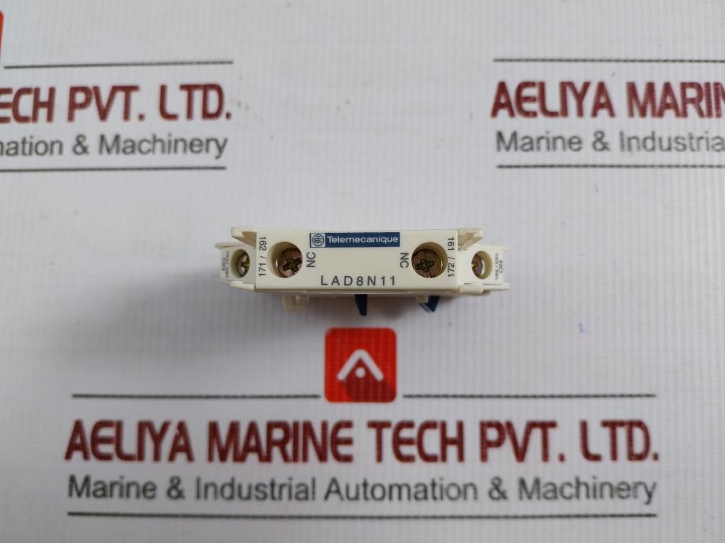 Auxiliary Contact Block 690V 10A Part No Lad8N11 Telemecanique