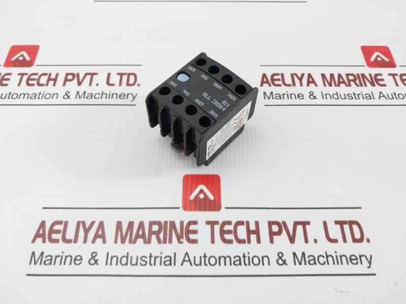 Auxiliary Contact Block 690V/16A Hyundai Hgc Tb 13