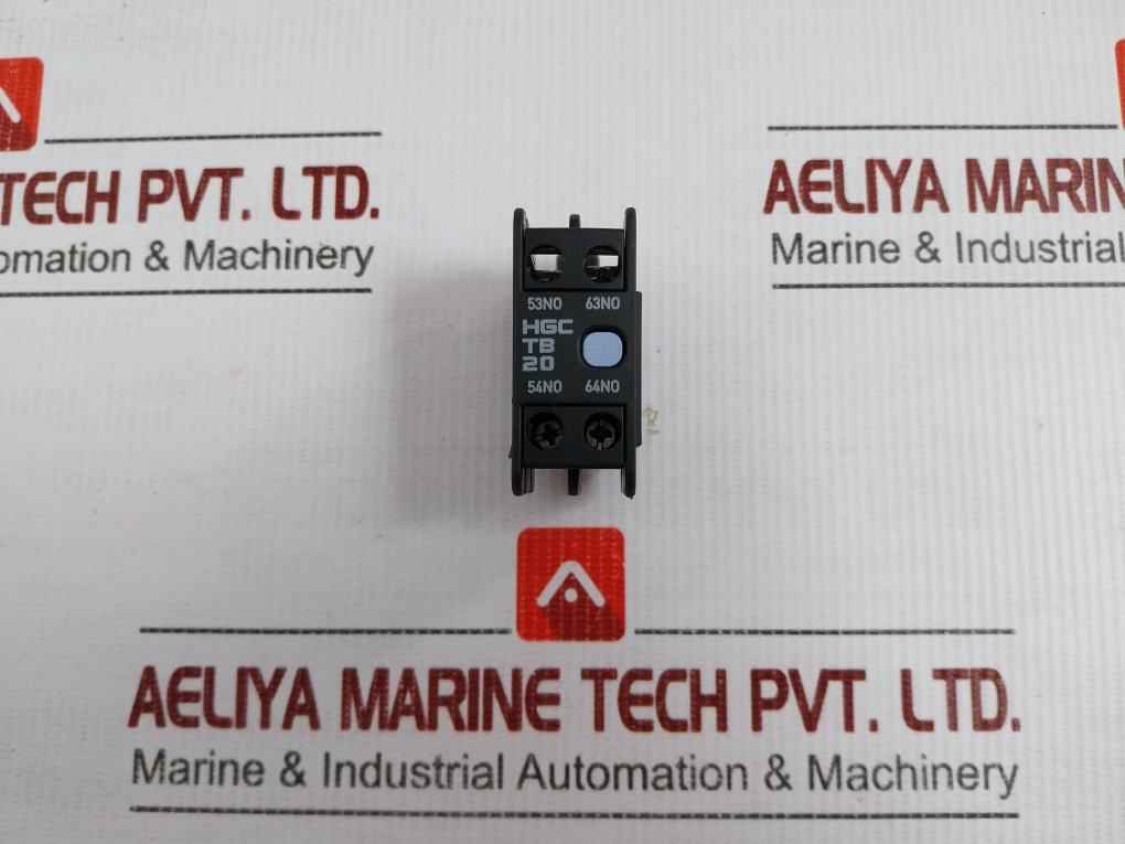 Auxiliary Contact Block 690 Vac 16A Hyundai Hgc-tb-20