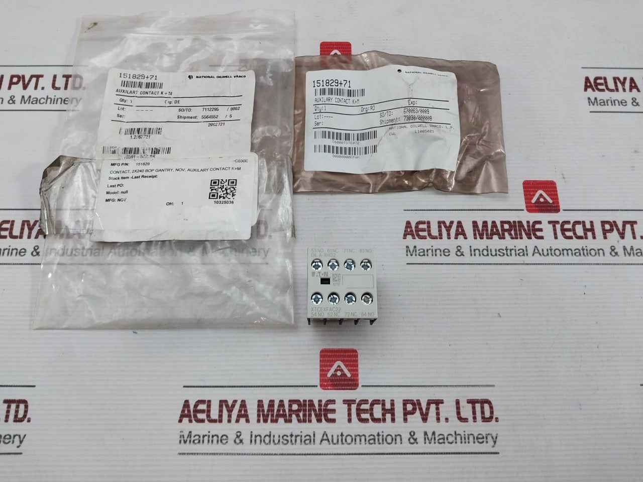 Auxiliary Contact Block Eaton Part No. Xtcexfac22