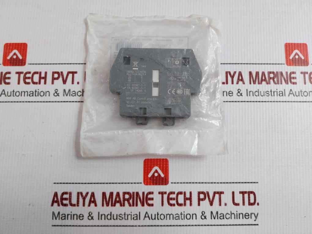 Auxiliary Contact Block For Contactor 690V 16A Abb Cal19-11B
