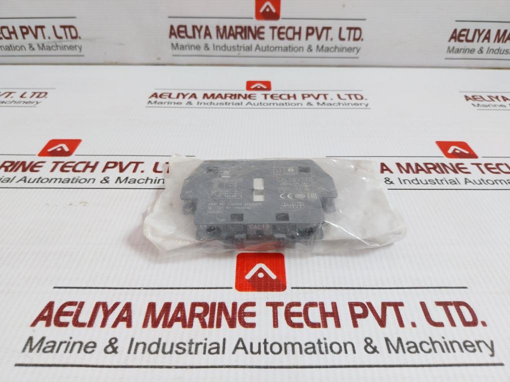 Auxiliary Contact Block For Contactor 690V 16A Abb Cal19-11B