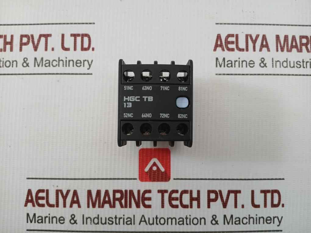 Auxiliary Contact Block Hgc Tb 13 Hyundai 690V/16A