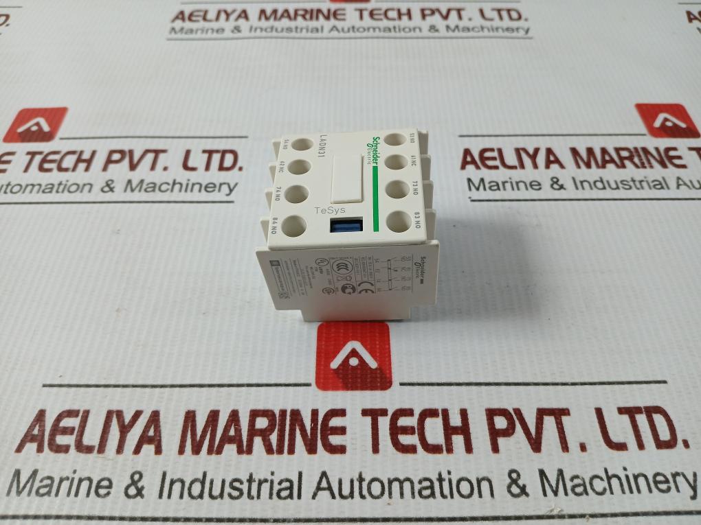 Auxiliary Contact Block Ladn31 Schneider Electric 10A 690V