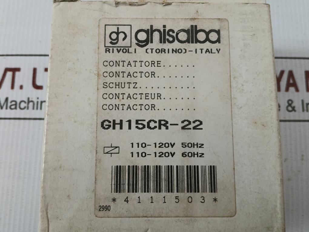 Auxiliary Contactor Gh15Cr-22 Ghisalba 660V/10A