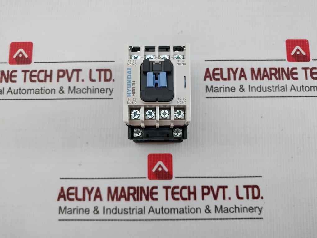 Auxiliary Relay Hgr 31 Hyundai Electric 750V/16A