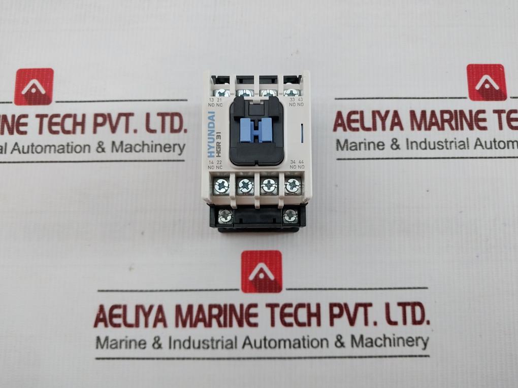 Auxiliary Relay Hgr 31 Hyundai Electric 750V/16A