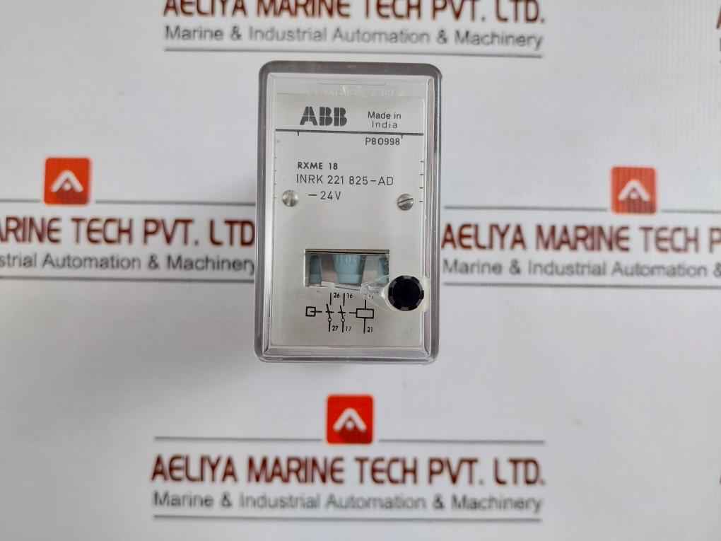 Auxiliary Relay Rxme 18 Abb 24 V