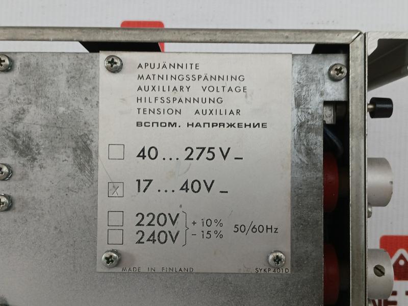 Auxiliary Voltage Monitoring Relay Spaf 1G50 J3 Stromberg 110-220V 50 Hz