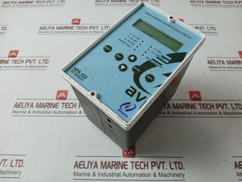 Avana Npa 422 Over Current & Earth Fault Relay Ast0063A 20-60V Dc 5A