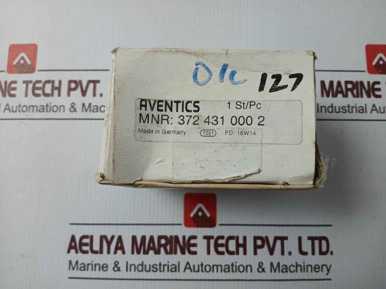Aventics 372 431 000 2 Pneumatic Valve Kit With Grease Ags Tube