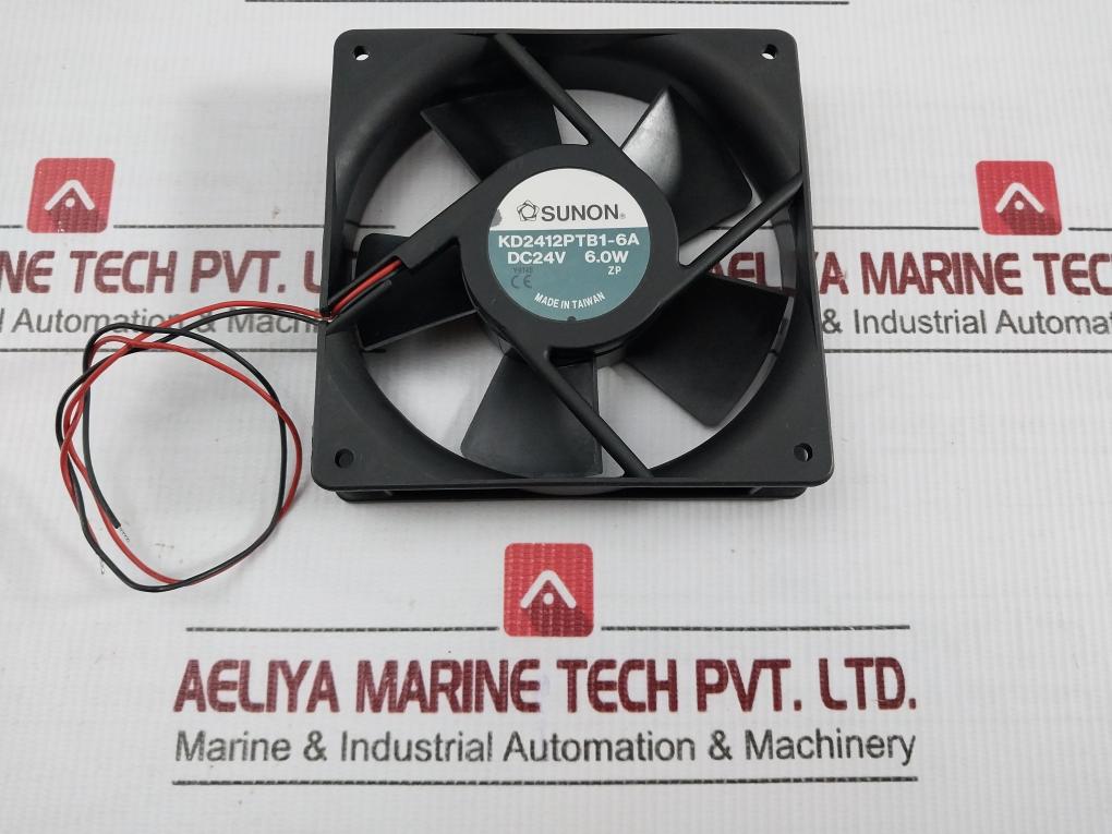 Axial Cooling Fan Dc24V 6.0W Sunon Kd2412Ptb1-6A