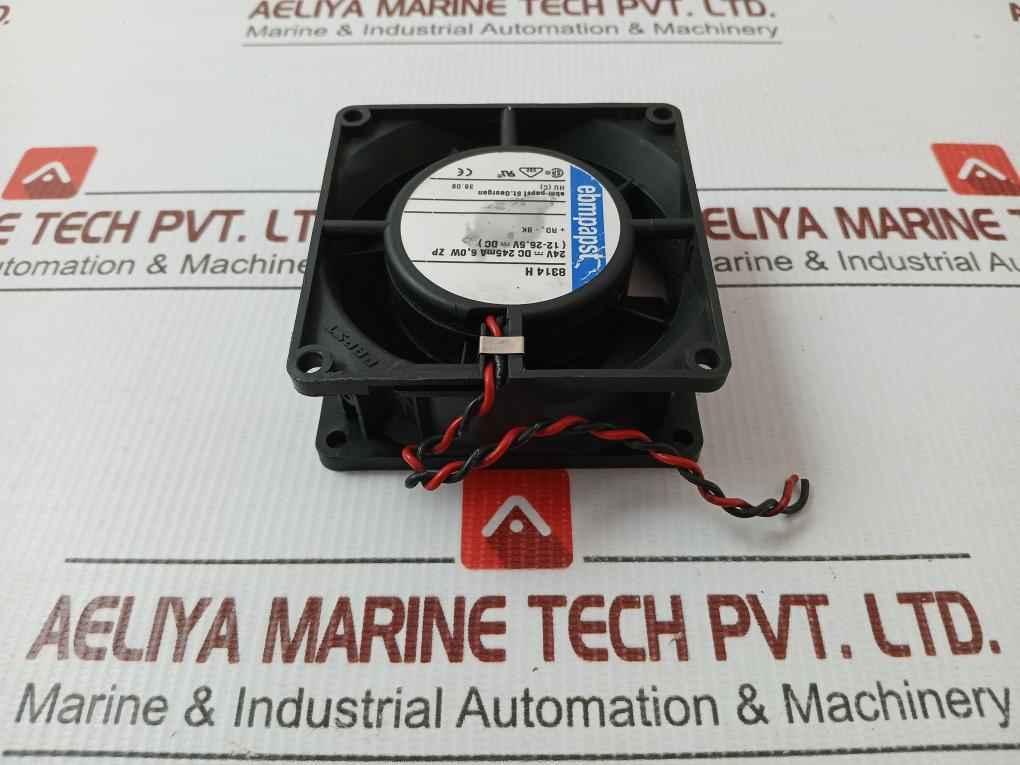 Axial Fan 24V---dc 245Ma 6,0W Zp Ebmpapst 8314H