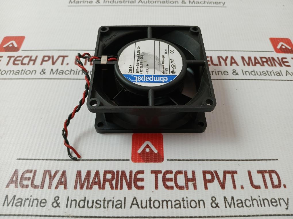 Axial Fan 24V---dc 245Ma 6,0W Zp Ebmpapst 8314H