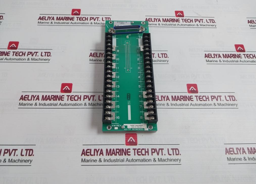 Azbil 80360693-011 Terminal Block Has-rtp20