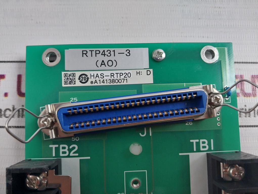 Azbil 80360693-011 Terminal Block Module Ea141380071 Has-rtp20