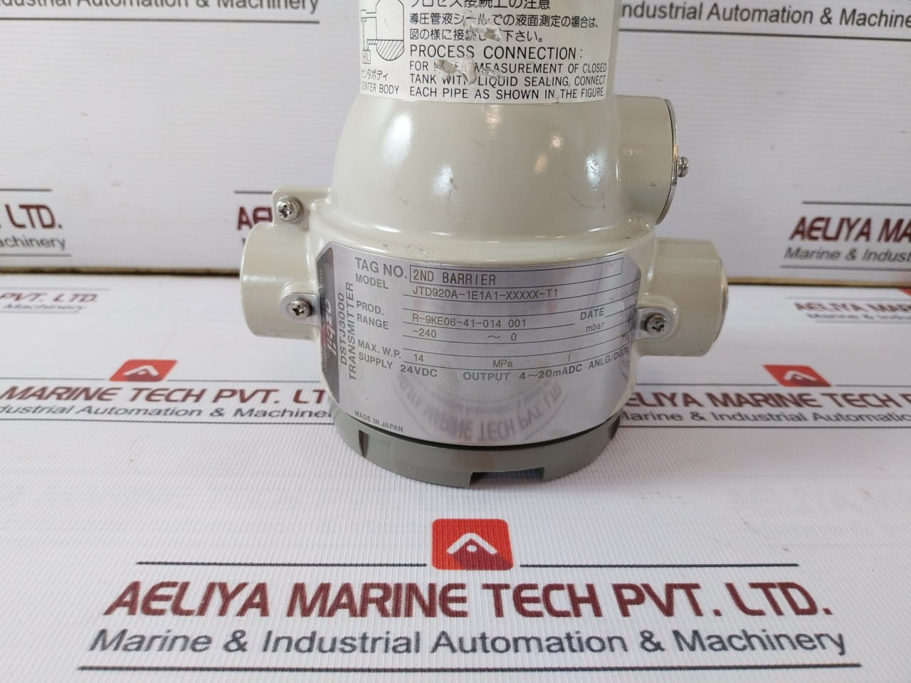 Azbil Dstj3000 Electronic Differential Pressure Transmitter 14 Mpa 4-20Madc D920