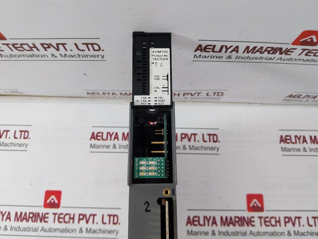 Azbil Hd-ham100-5 I/O Module System With Cabling Set Has-rsl50 24V 0.48A