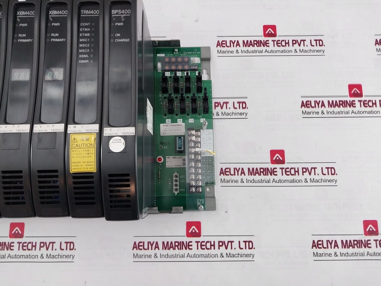 Azbil Hd-mbu200 Redundancy Fx-bus Assembly System Etm400 Msc400 Xbm400 Trm400
