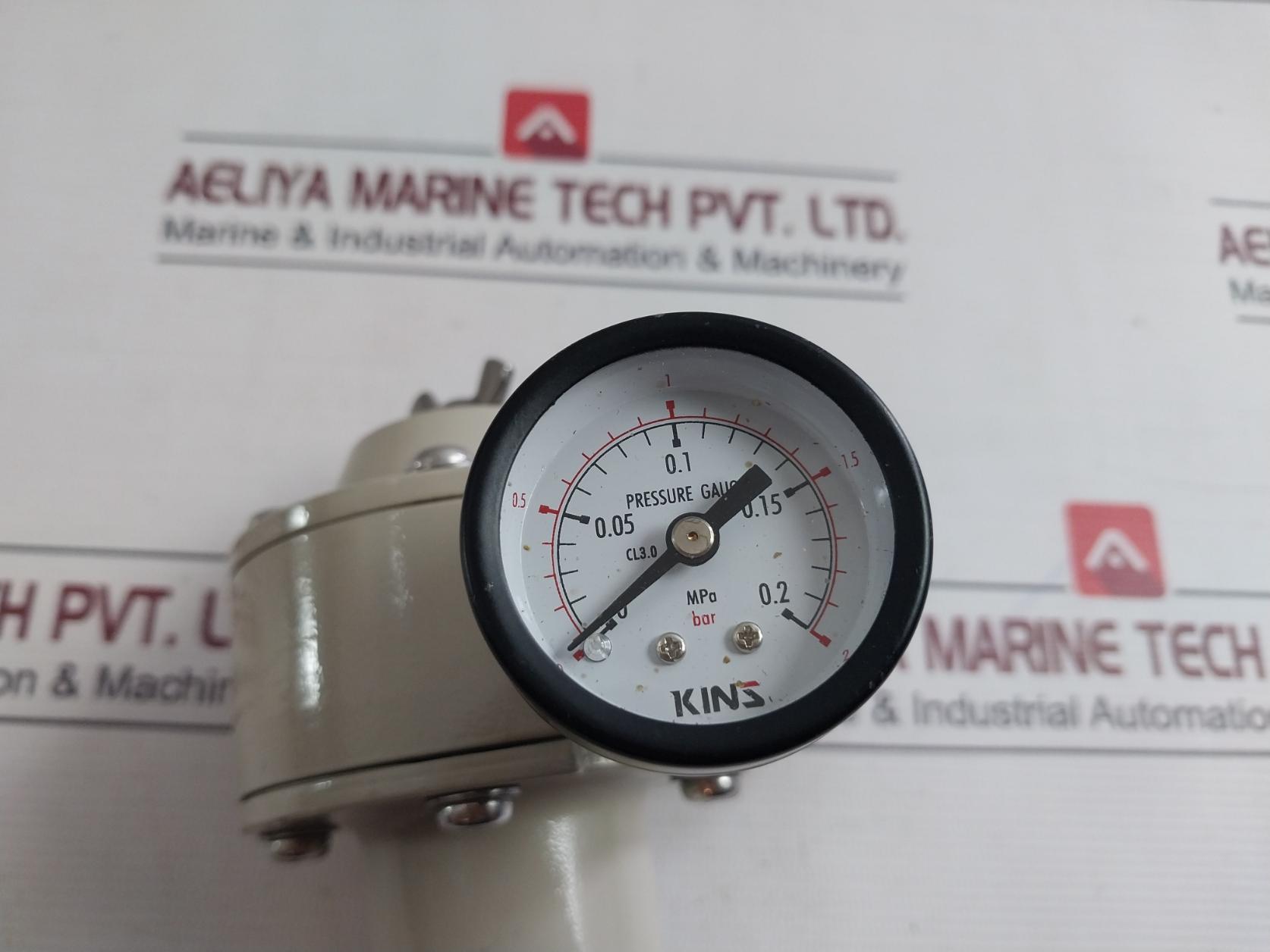 Azbil Kz03 -1A Air Pressure Regulator With Filter 0 To 0.2 Mpa