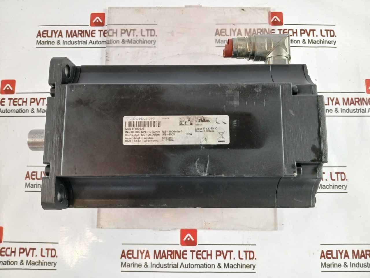 B&R 8Lsa57.Db030S100-3 Synchronous Motor M3B41403838 Ip64 0.00Nm Rev C8