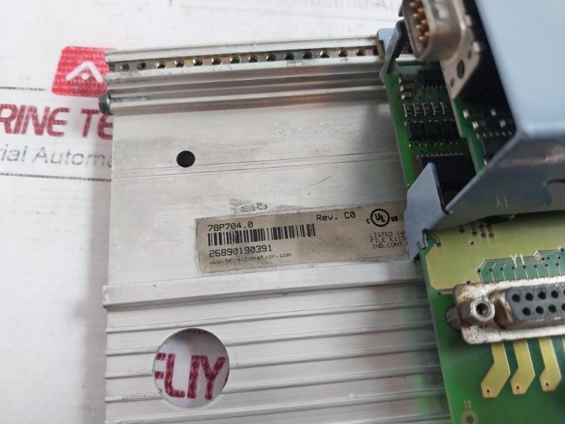 B&R Automation Dm438 Digital I/O Module 7Dm438.72, 7Bp704.0 Rev: C0 24Vdc 0.5A