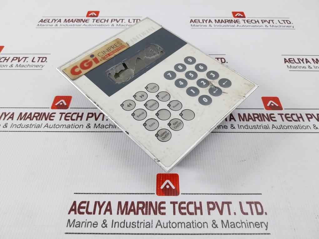B&r 4b1250.00-490 Panelware Compact Hmi Numeric Keypad Rev-c0 (not Working)