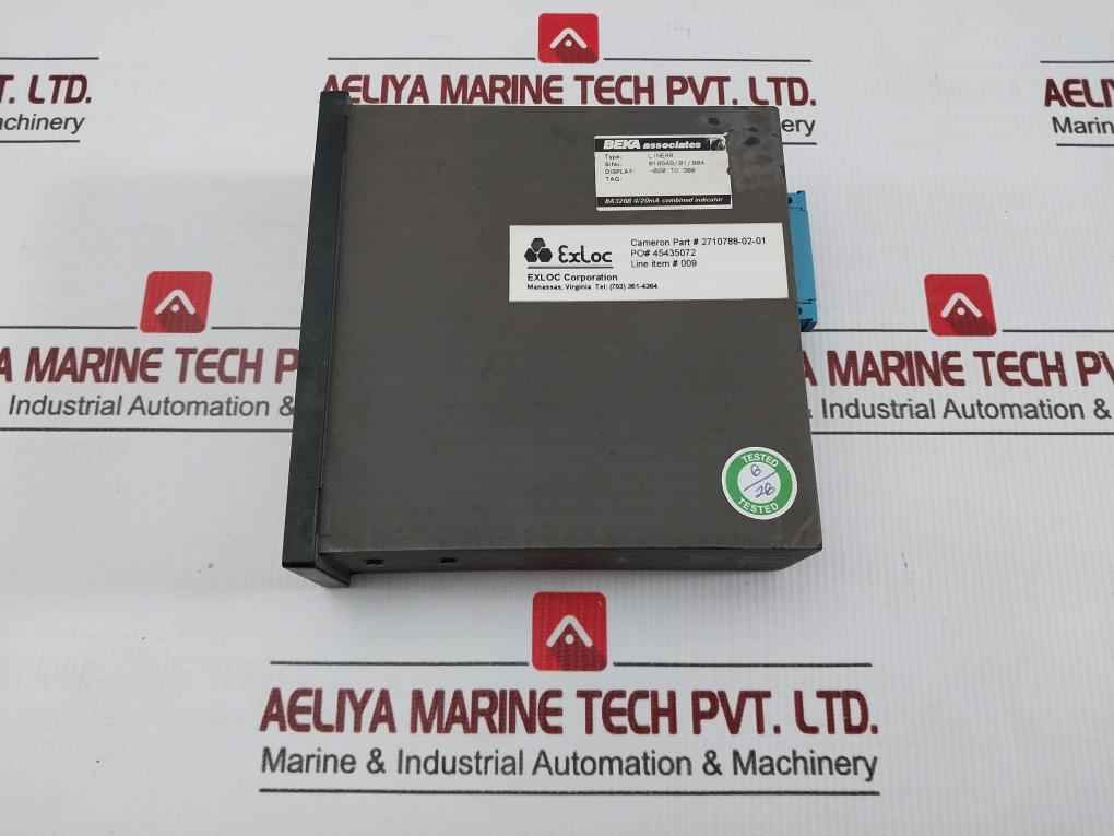 Ba326B Beka Associates 4/20Ma 24 Ohm Linear Combined Indicator
