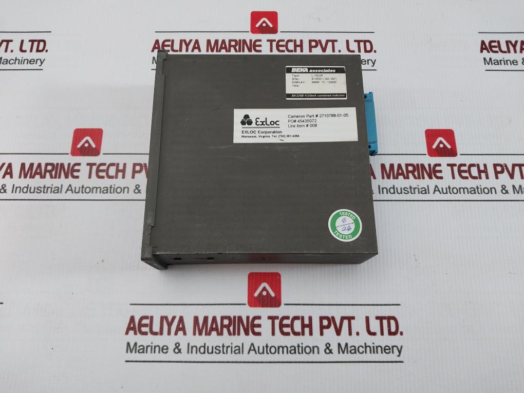 Ba326B Linear Combined Indicator 0-20Kpsi 200Madc Beka Associates