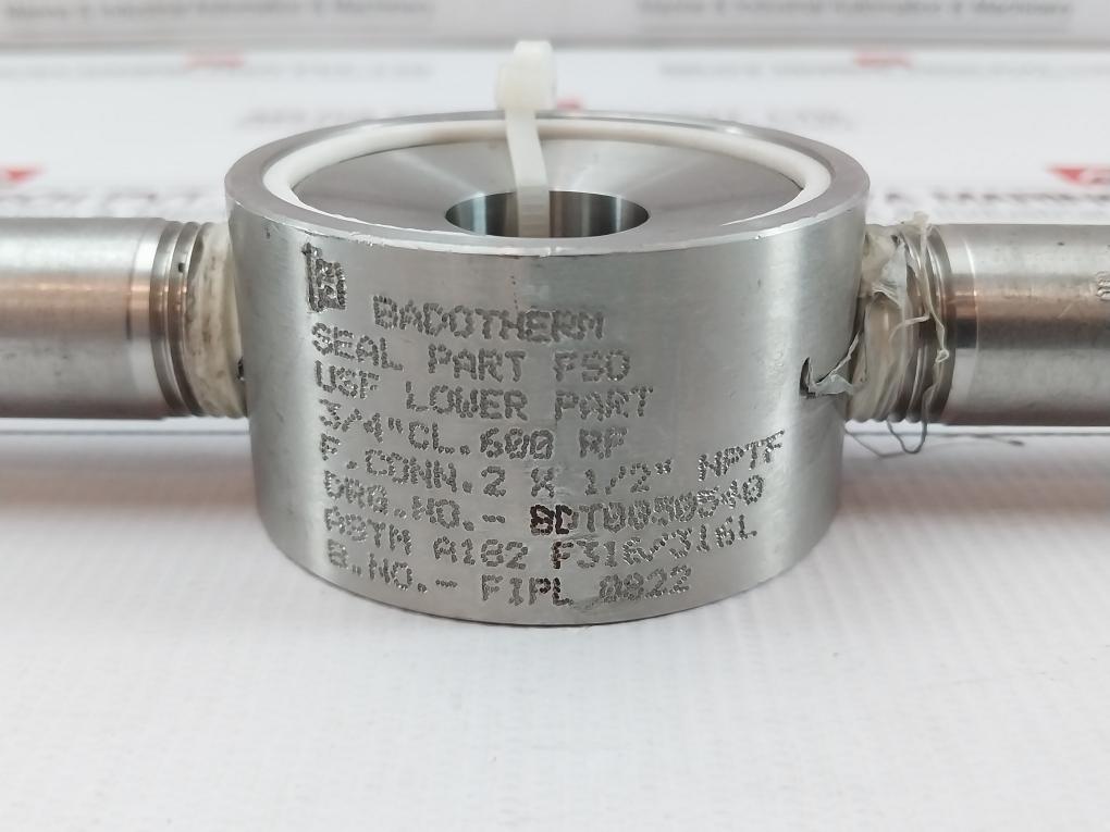 Badotherm Bdt0050540 Flush Ring W/ Needle Valve Assy 3/4" Cl. 600 Rf Moc-ss316L