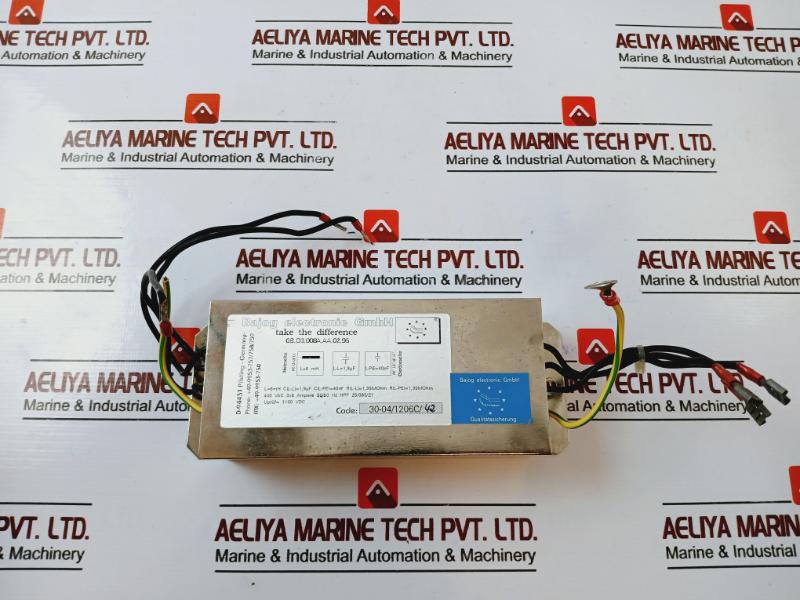 Bajog Electronic Gb.D3.008A.Aa.02.95 Line Filter 1100Vdc