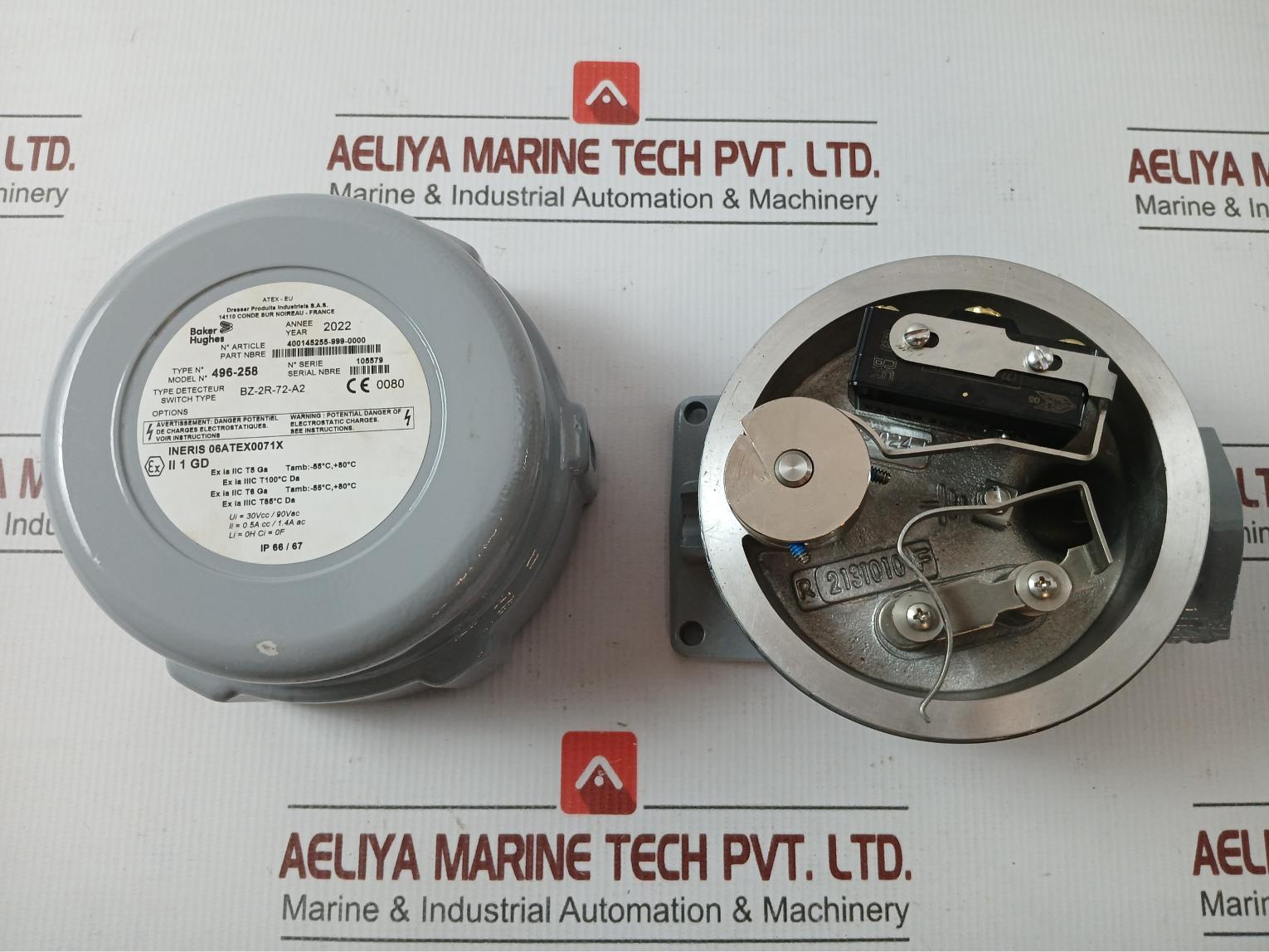 496-258 Limit And Position Switch Baker Hughes