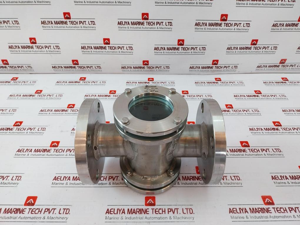 Baldota Moc-ss 316 Sight Flow Indicator 2" Flange Valve Manifold