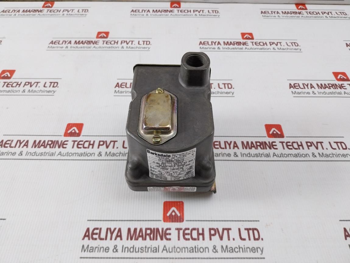 Barksdale D1T-m80Ss-s0018 Pressure Or Vacuum Actuated Switch 5-80 Psi