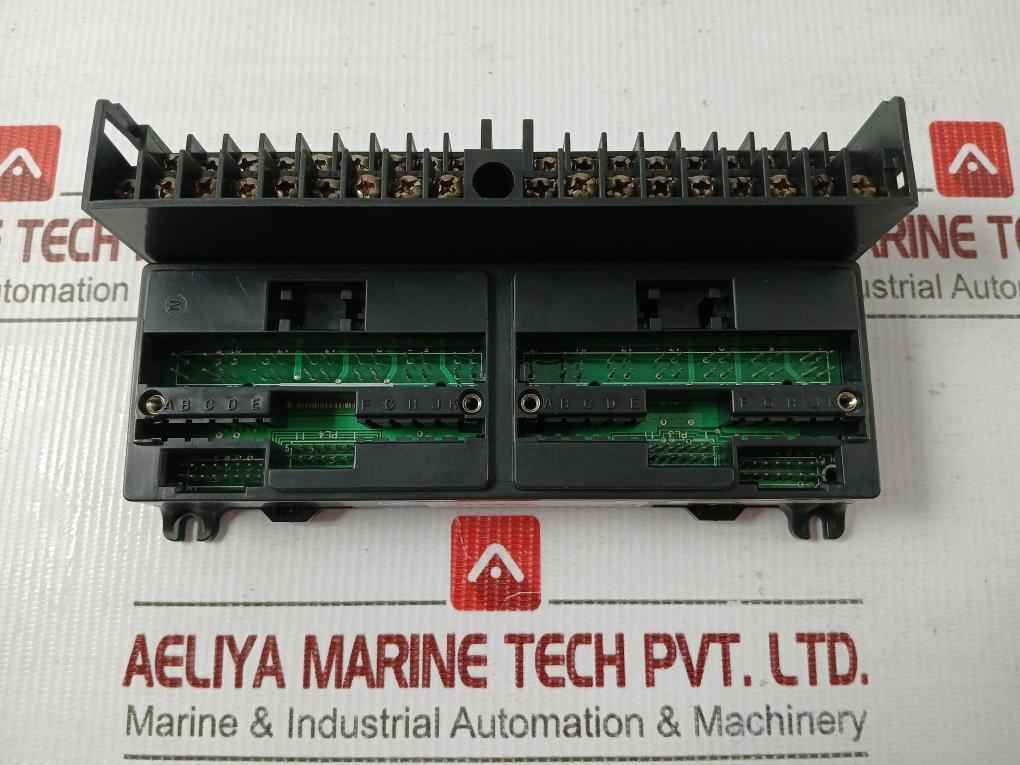 Barrier Terminal Block With Base Ic670Chs001Cag Ge Fanuc