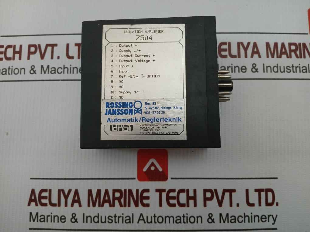 Basi Isolator Amplifier 7504