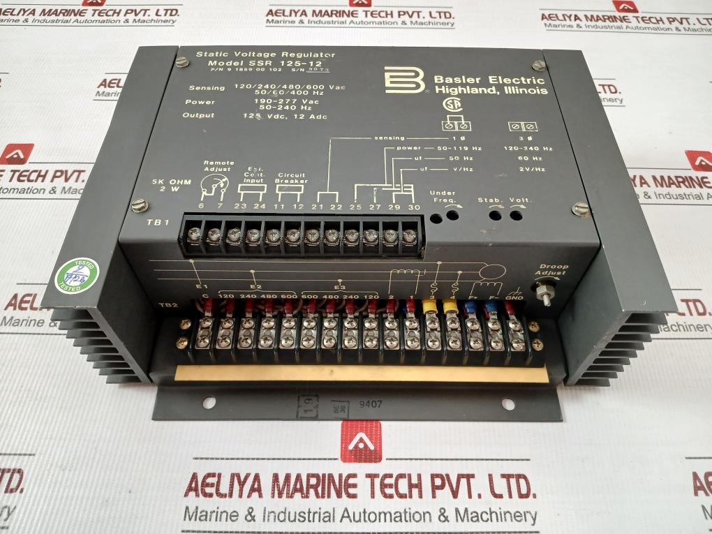 Basler Electric Ssr 125-12