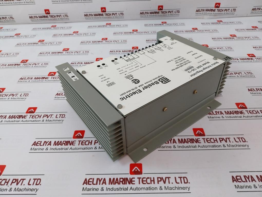 Basler Electric Ssr 125-12 Static Voltage Regulator, 125Vdc 12Adc