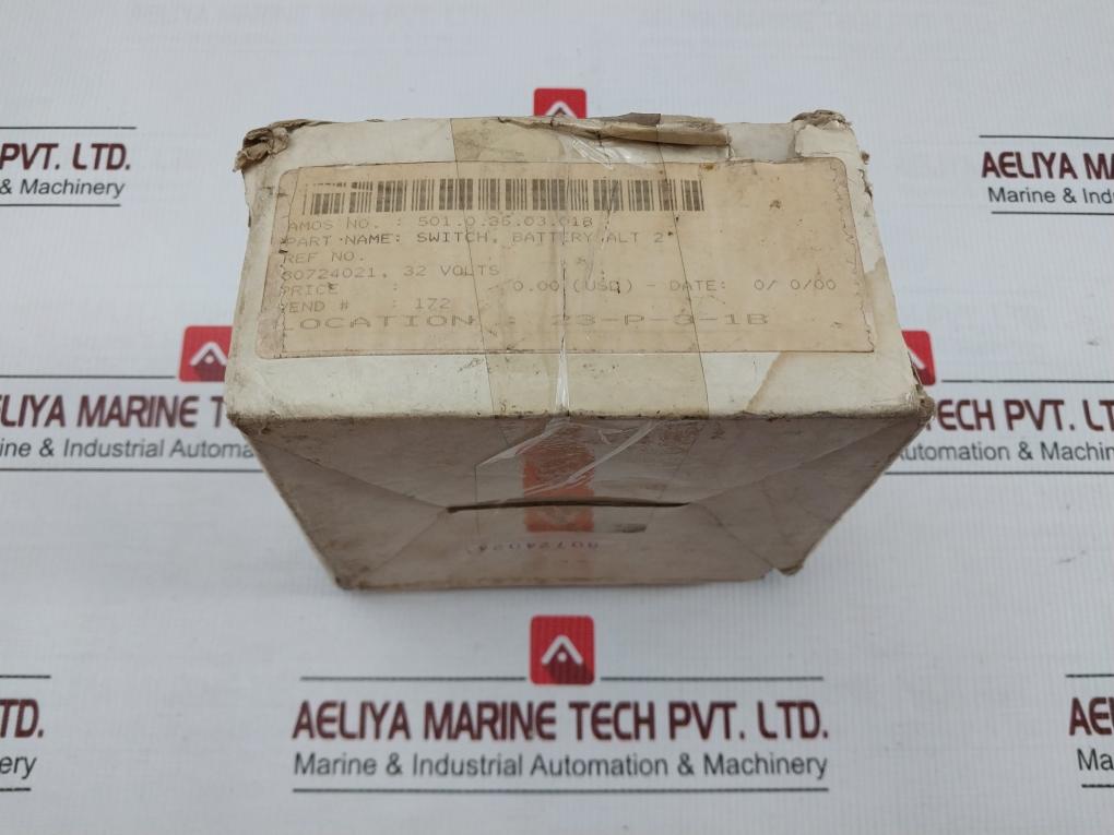 Battery Selector Switch 80724021 32V
