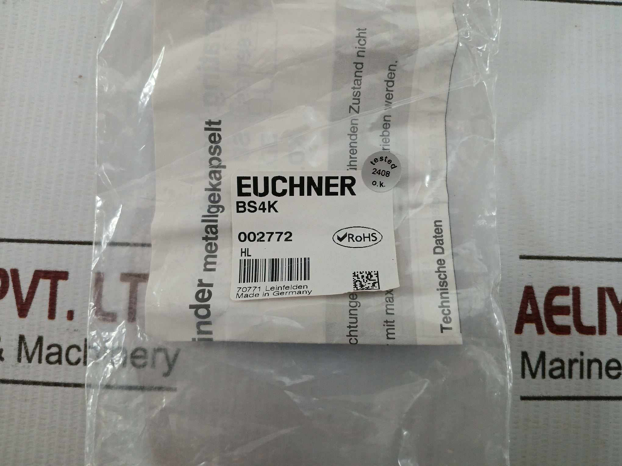 Baumer Inductive Sensor Set 10-30Vdc Part No Ifr 18.26.31/K713