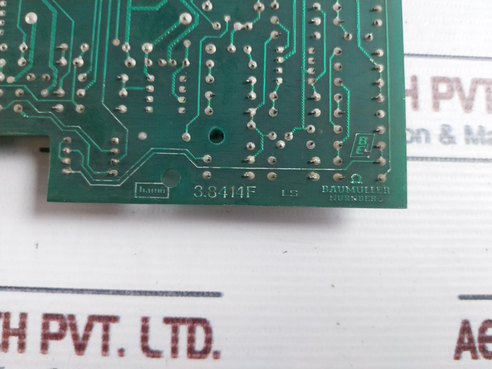 Baumuller Nurnberg 3.8414F Control Board