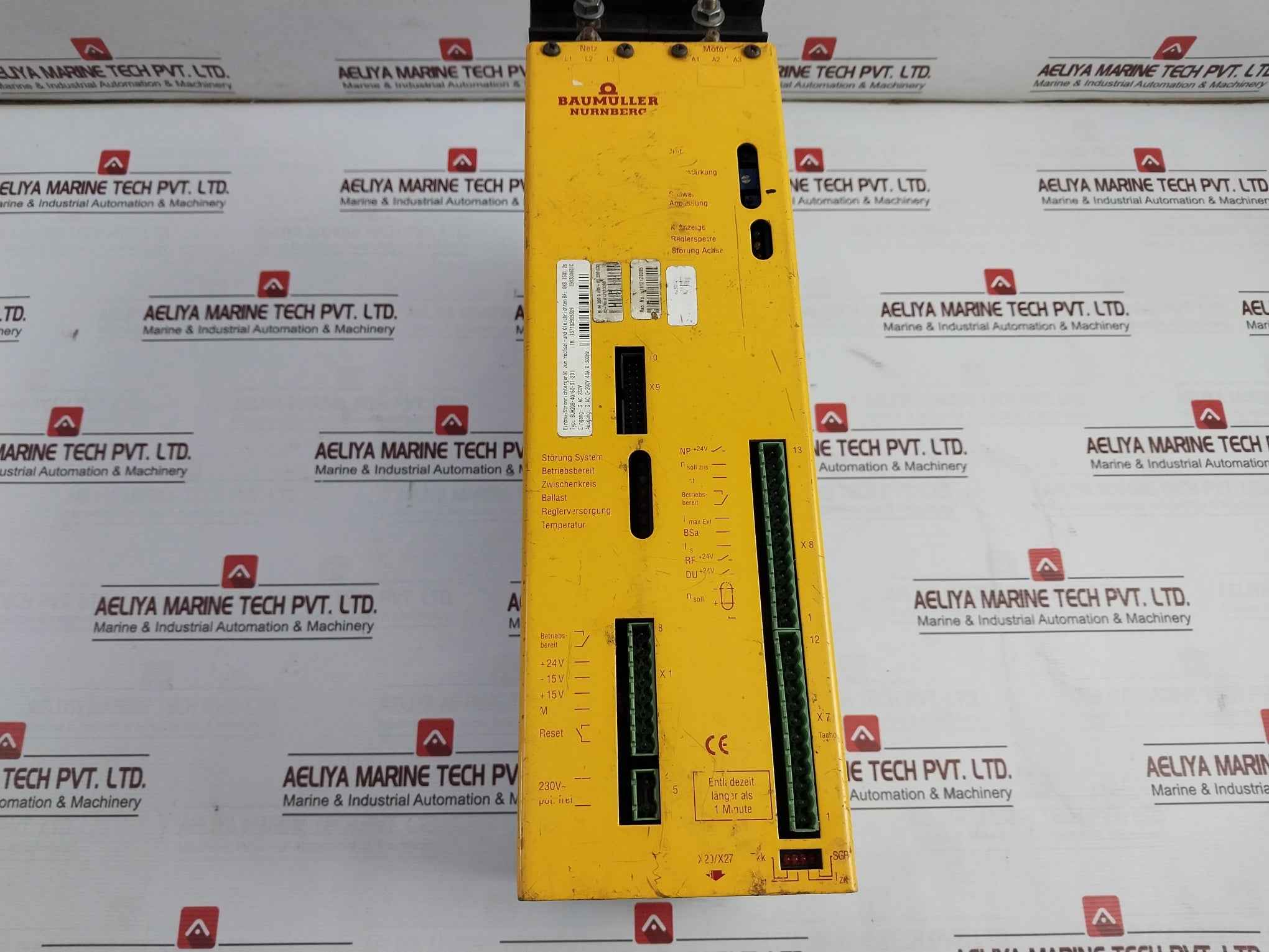 Baumuller Nurnberg Bum20B-40/60-31-201 Servo Drive 3Ac 0-200V 40A 0-300Hz 230V