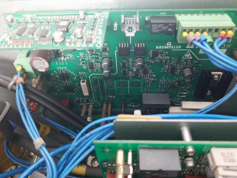 Baumuller Bum62t-100/130-54-m-039 Servo Drive Type Built-in Single Power Unit