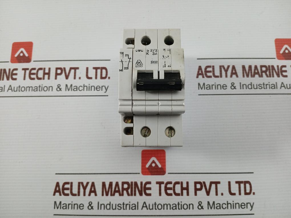 Bbc-500V-Stotz-2-Pole-Miniature-Circuit-Breaker-S-272-K-3A-210289-1