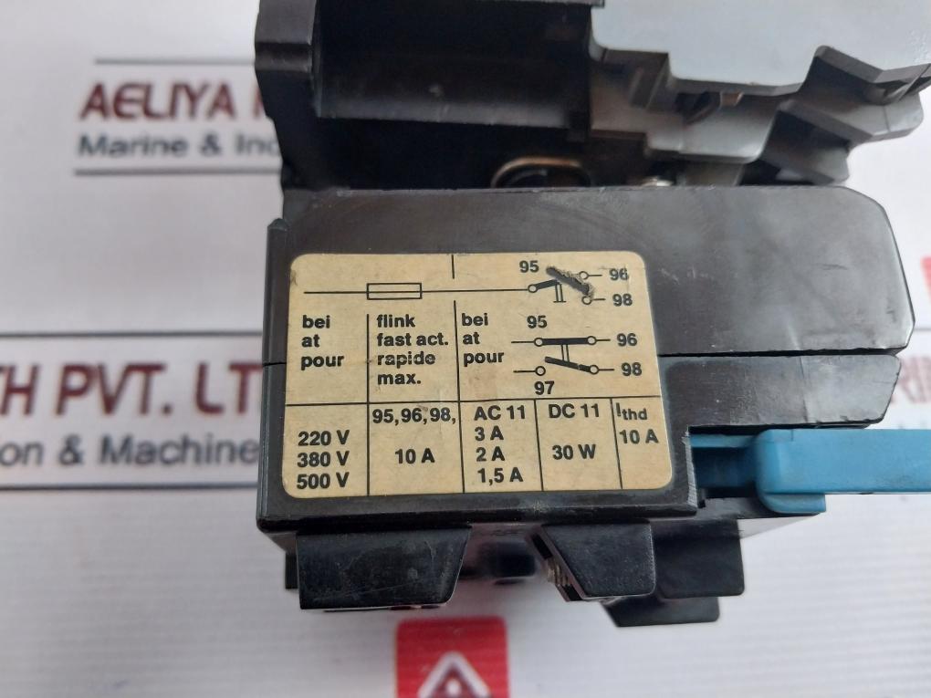 Bbc Tsa 45p Thermal Overload Relay Jgr C/660 Vde 0660