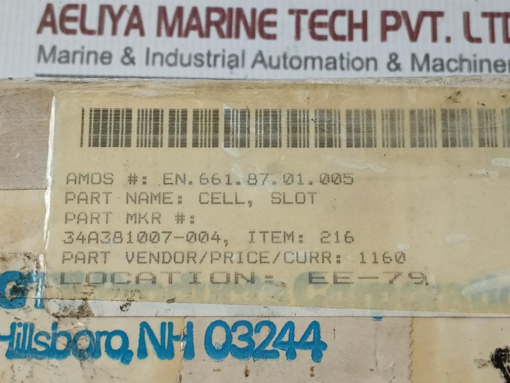 Beck Electric 34A381007-004 Spares For Generator Varistor