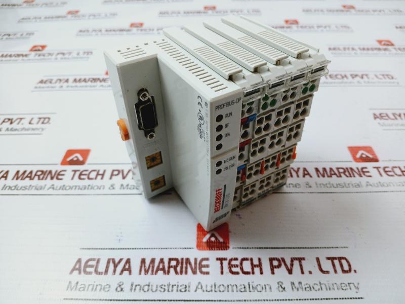Beckhoff Bk3120 Profibus Coupler W/ Terminal Modules Kl6001 Kl9010 24vdc