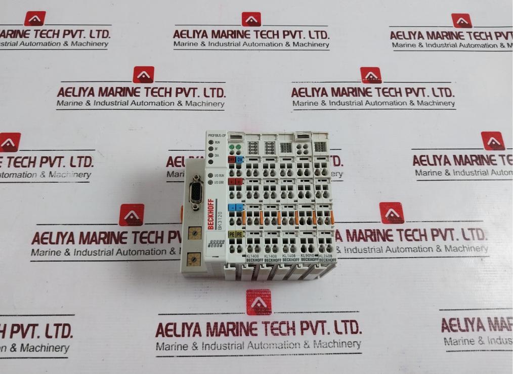 Beckhoff Bk3120 Profibus Coupler, 24V Dc, 8X Digital Output 2004Ba050000